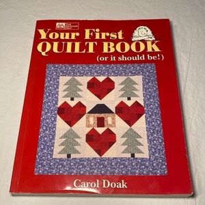 Carol Doak Beginner Starter Quilt Hobby Guide Reference Book EUC